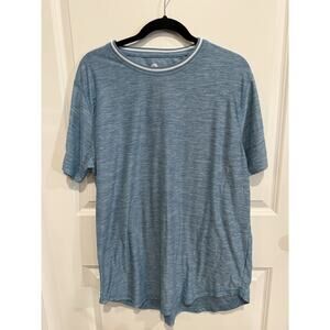 Raw Yarn Industries Mens Sz XL Light Blue Butter Soft Casual Tee T-shirt Top